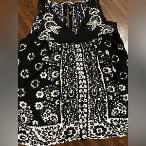 Lucky Embroidered Tank Too